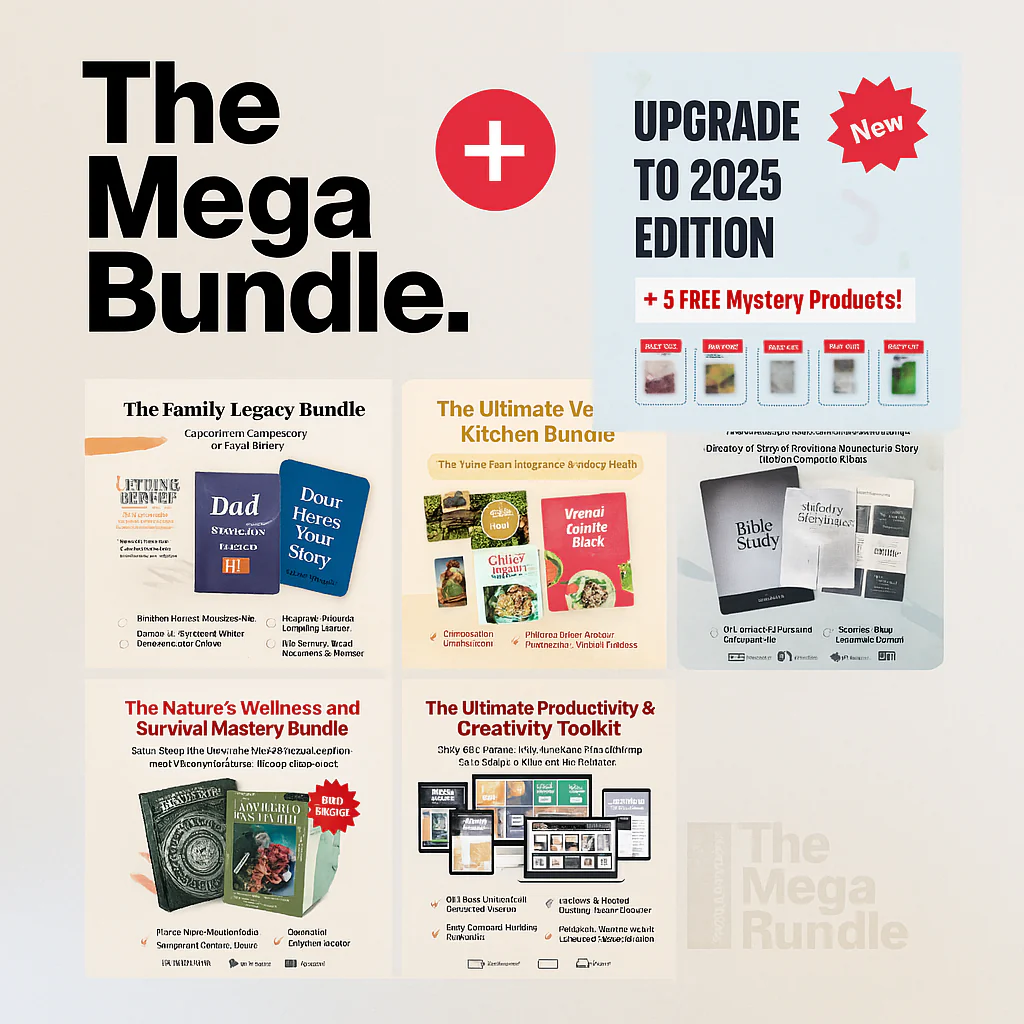 Complete Order: Upgraded Version + Mega Bundle (50% OFF)